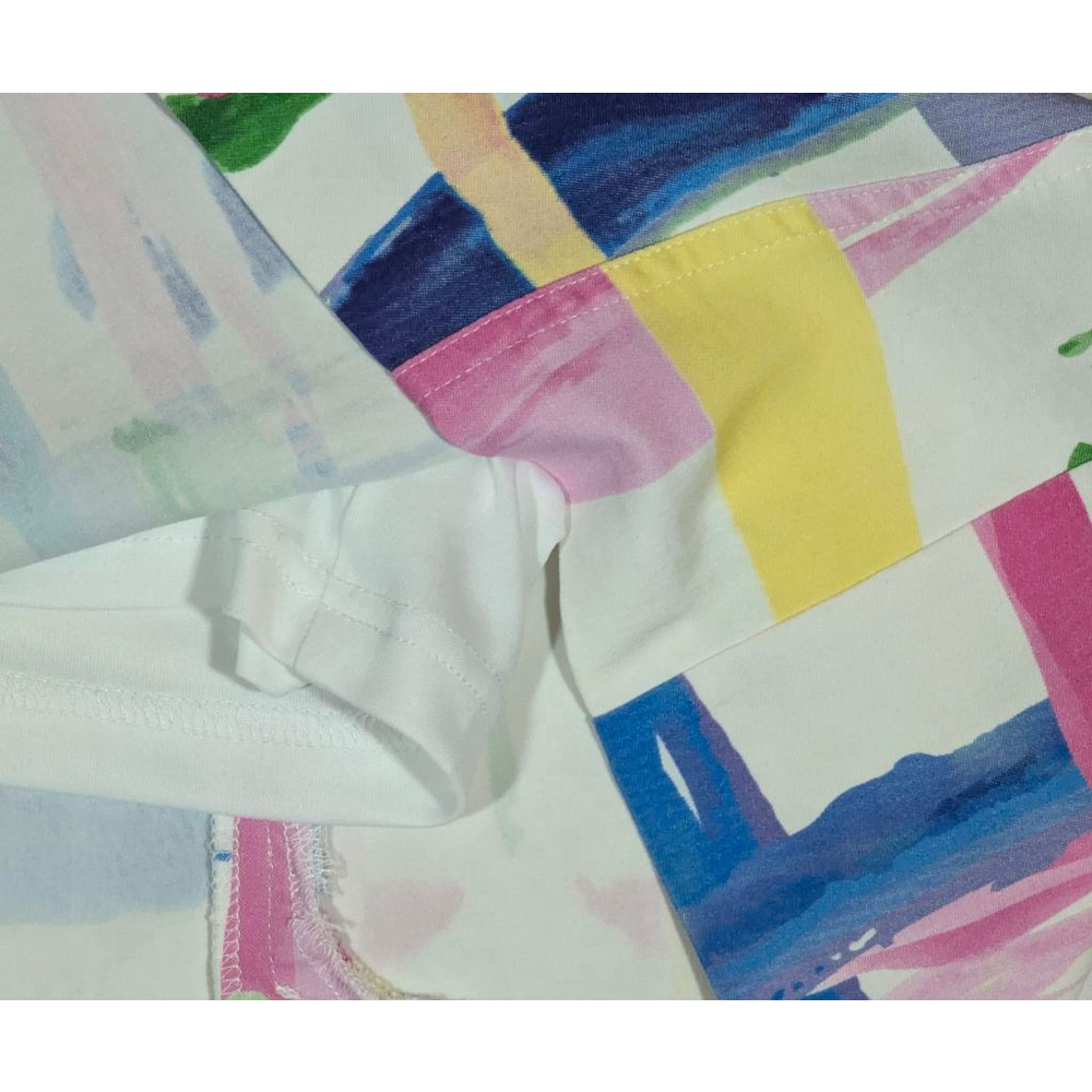 Charlie B Abstract Print Skort Women Size 8 Multicolor Golf Tennis - Picture 2 of 4